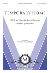 Temporary Home SATB choral sheet music cover